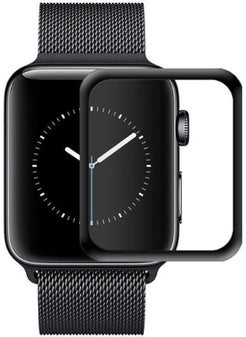 Techmaster Apple Watch Compatible 2 3 38 mm 3D Full Covering Nano Screen Protector Film  - Image 1