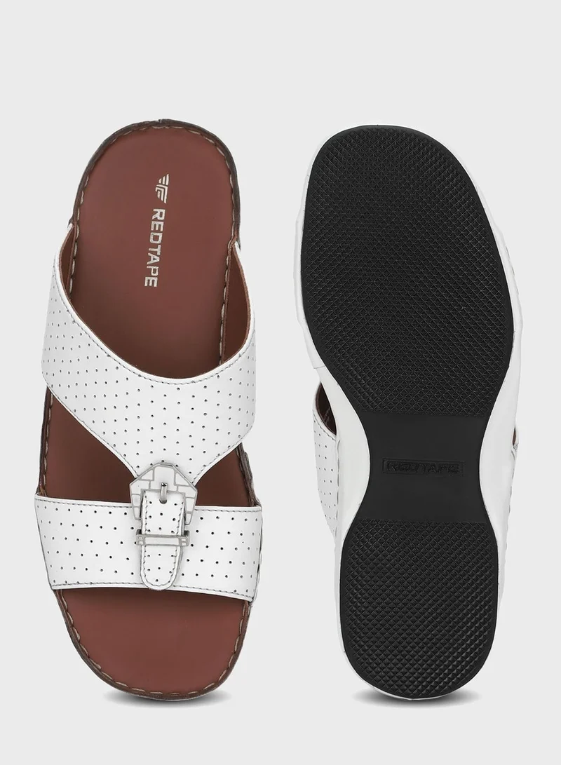 Red Tape T-Bar Flat Sandals
