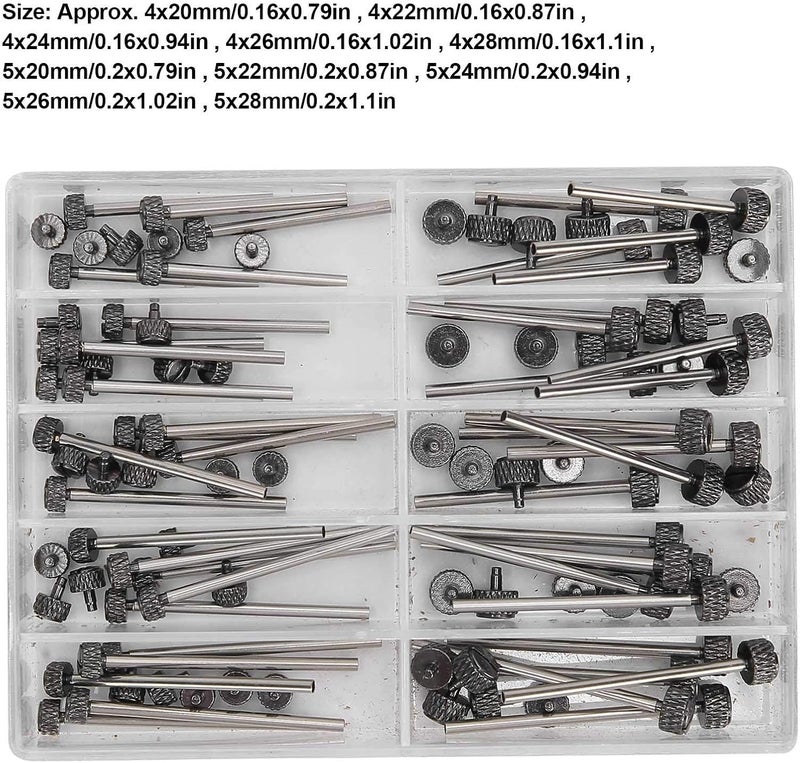 comfrt Watch Pins, All‑Steel Linen Finish Watch Band Spring Bars Link Pins Watch Repair Kit for Watch Repair and Watch Band Replacement - Image 2