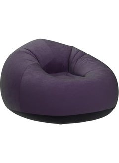 PARATPAR MALL PARATPAR MALL 1 pcs Leisure Sofa Soft Comfortable Single Foldable Inflatable Lounge Chair Lazy CouchUltra Soft Spherical Sofa Chair for Dorm Room Outdoor Travel Picnicnot Included Air Pump  - Image 5