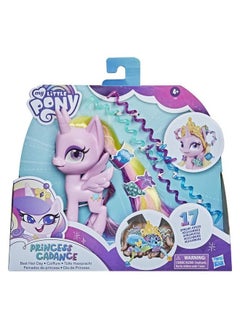 my little Pony Best Hair Day Princess Cadance 5Inch Hairstyling Pony Figure With 17 Hair Play Accessories Ages 4 And Up  - Image 3
