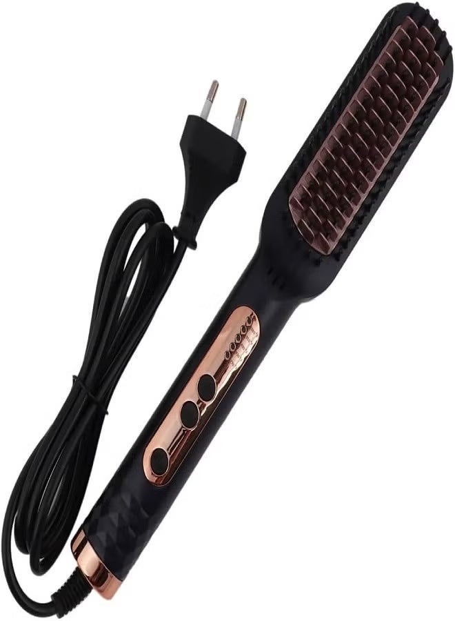 sokany SK-15008 Hair Straightener Brush 1080°F Max with Smart Heat Memory System and Rapid Heating - Image 1
