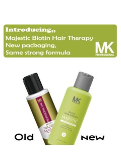 Majestic Keratin MK Biotin Hair Straightening Therapy 125ml  - Image 2