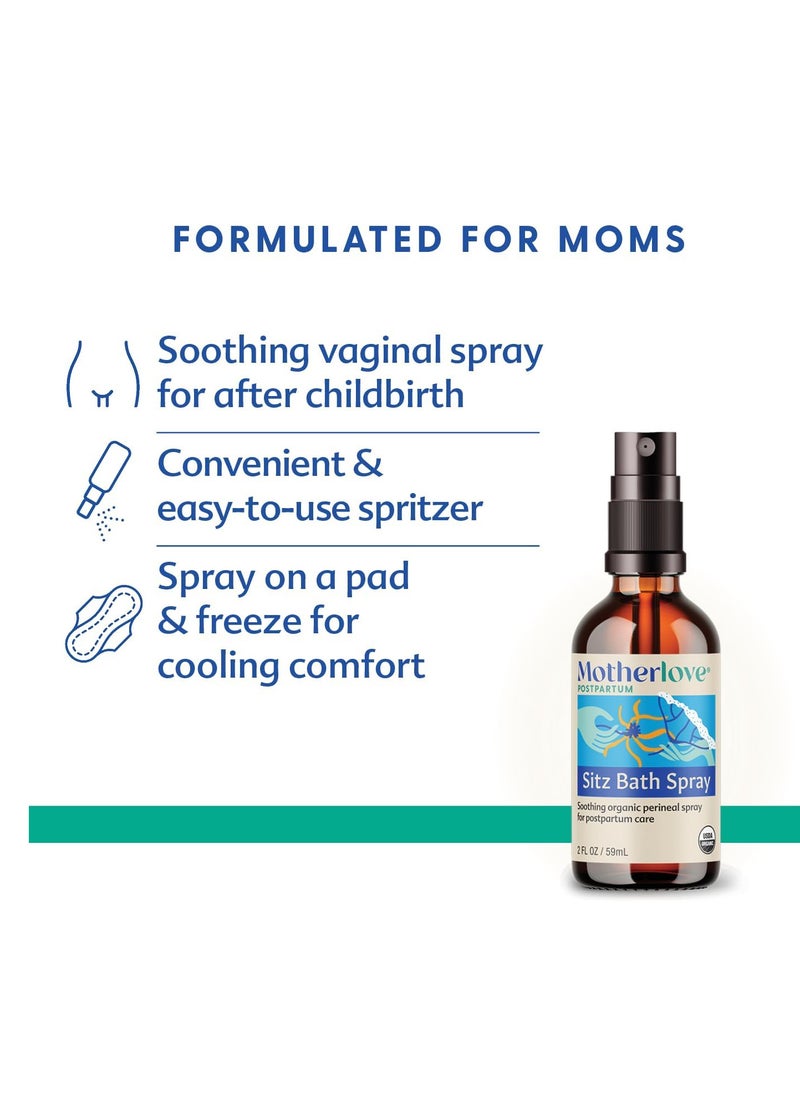 Motherlove Sitz Bath Spray for Postpartum Care 4 fl oz  - Image 2