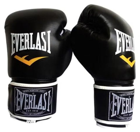 Adult Boxing Gloves Black Size:12oz