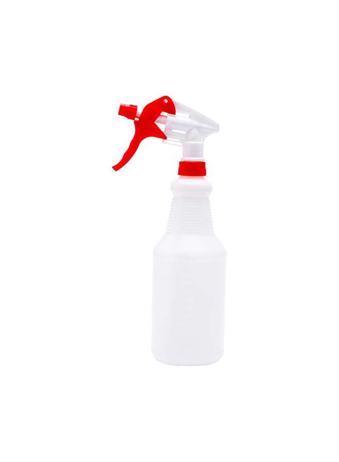 Restaurantware-25 Ounce Cleaning Spray Bottles, 1 Refillable Spray Bottles - With Measurements, Mist And Stream Mode, Red Plastic Solution Bottles, Leak-Resistant, For Home And Commercial Use - Image 2