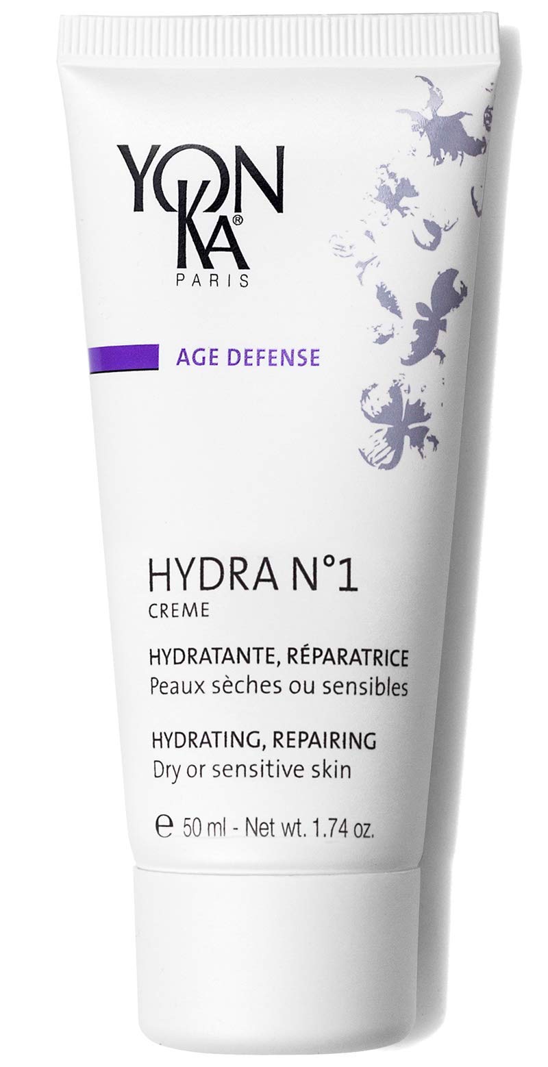 Yonka Yon-Ka Daily Reparative Moisturizer, Hydra No. 1 Creme - Rich Anti-Aging Skincare with Hyaluronic Acid, Vitamins A, C & E for Dry Skin, Paraben-Free, 50ml - Image 1