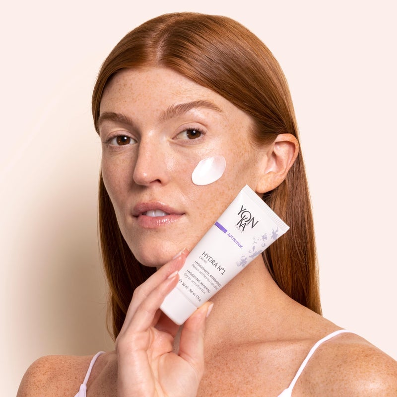 Yonka Yon-Ka Hydra No. 1 Creme (50ml) Anti-Aging Face Moisturizer, Hydrate Dry Skin with Hyaluronic Acid and Vitamin C, Rich Daily Cream to Restore Youthful Radiance, Paraben-Free - Image 3