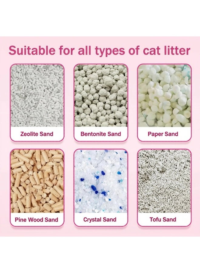 مزيل الروائح الكريهة لفضلات القطط - مزيل الروائح الكريهة بقوة احترافية (خوخ، 500 مل) - Image 3