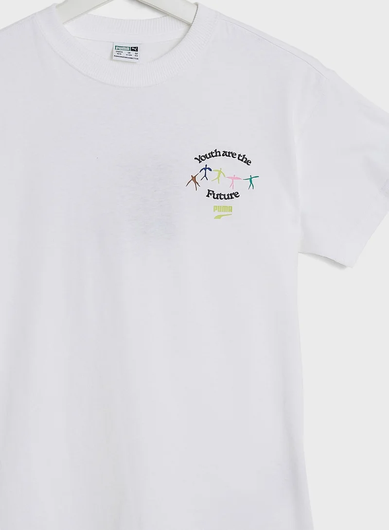 PUMA Kids Downtown Graphic T-Shirt