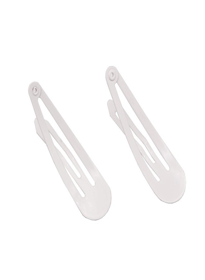 دوفاش مشابك شعر معدنية بيضاء من دوفاش، 5 سم/2 بوصة، إكسسوارات شعر للنساء، 12 قطعة (أبيض) - Image 4