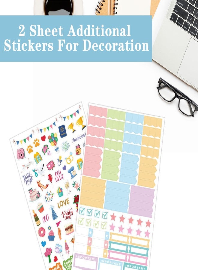 Shoparr Planner Stickers - 12 Monthly Celebrations Planner Stickers, Daily Planners Accessories for Calendar Decorating, Journals - Image 3
