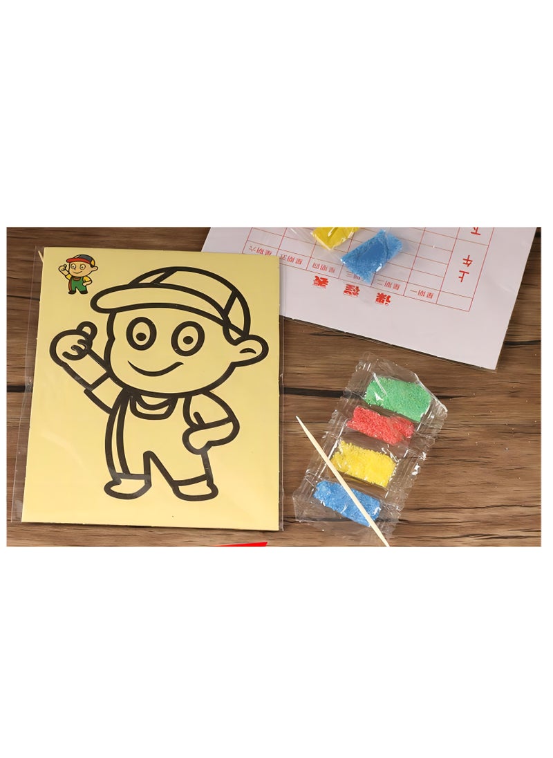 Generic 25 Sand Paper Art Toy Sheets  - Image 3