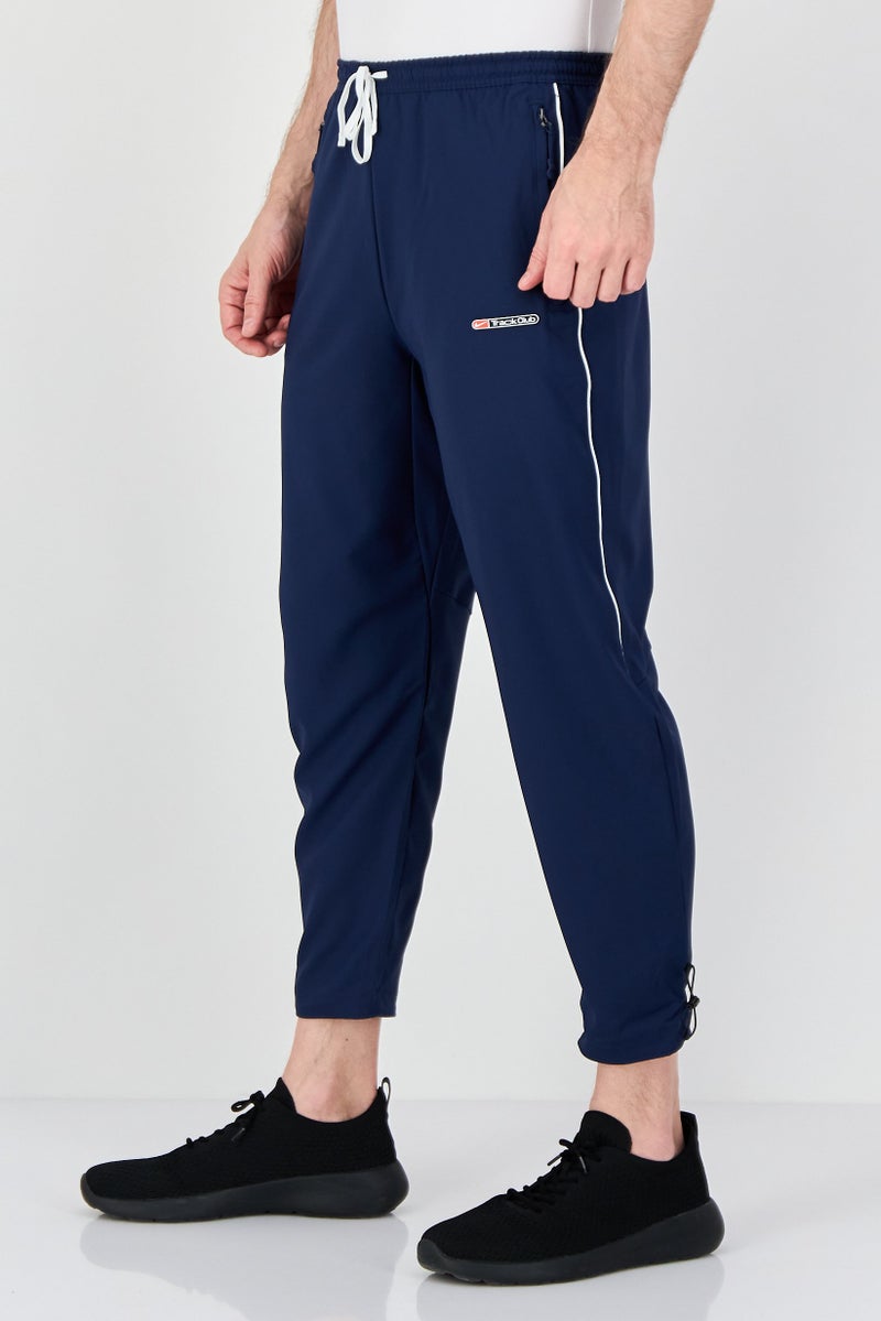 Nike Men Dri Fit Outdoor Track Pants, Navy Blue - Image 2