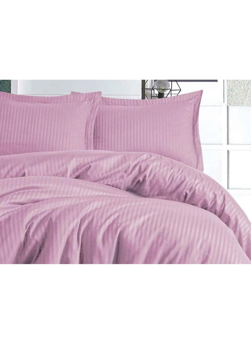 QBED Elastic Stripe Sheet Sets (180 * 200 * 30cm, Cashmere)  - Image 2