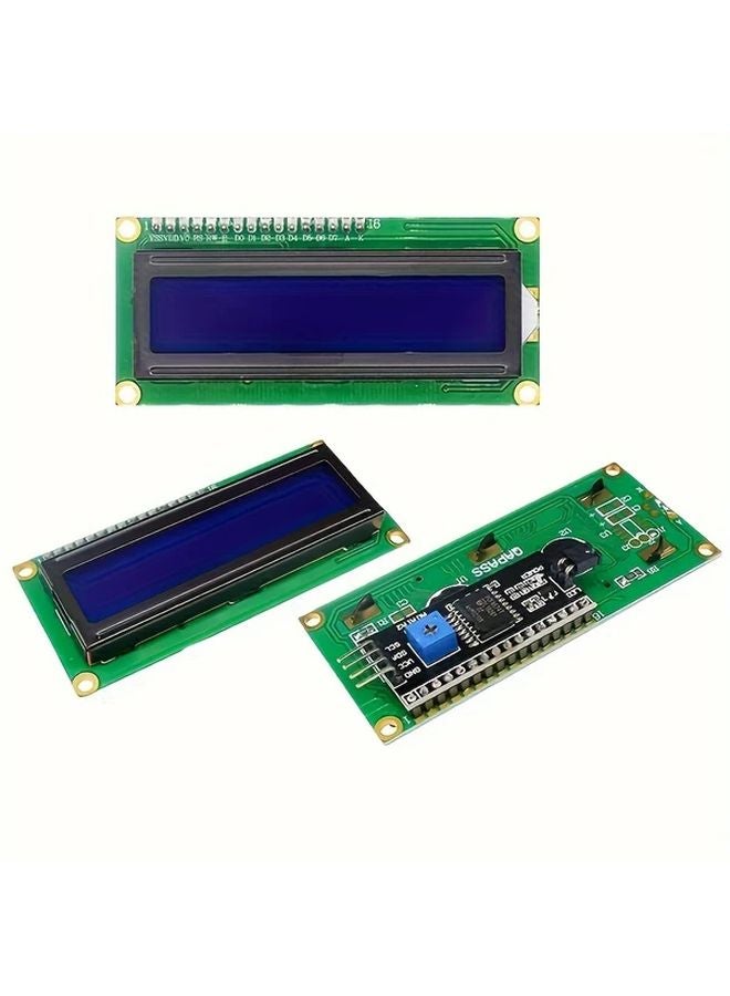 2pcs I2C 1602 LCD Display Module Blue Backlight 16x2 for Arduino Raspberry Pi - Image 5