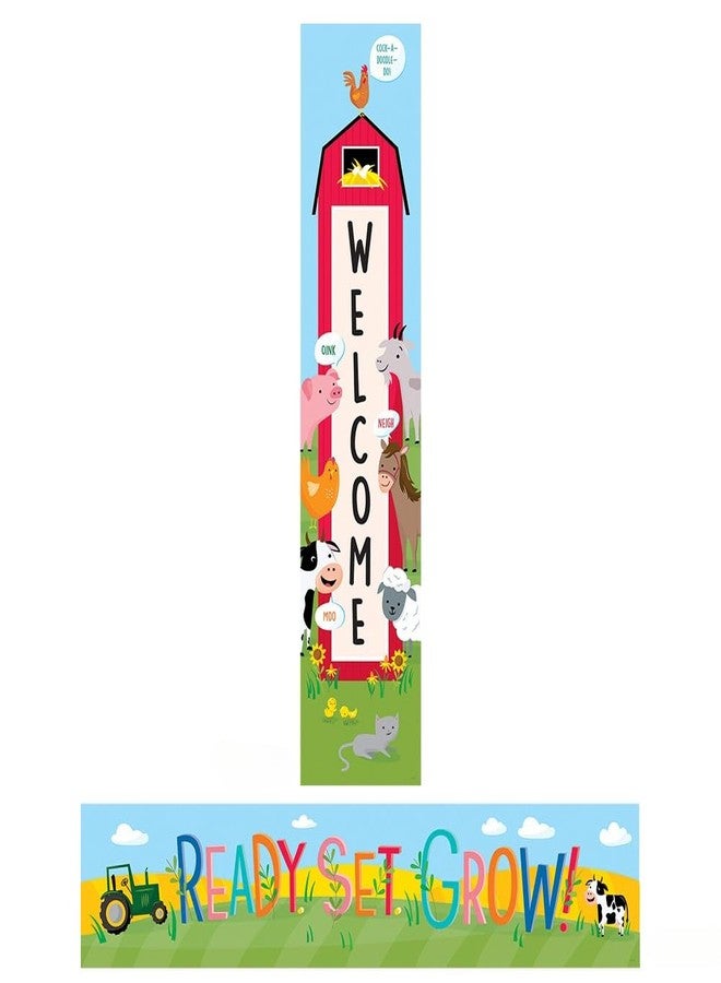 كريتيف تيتشنغ بريس لافتة ترحيبية لأصدقاء المزرعة من دار النشر الإبداعية للتدريس (10239) - Image 1