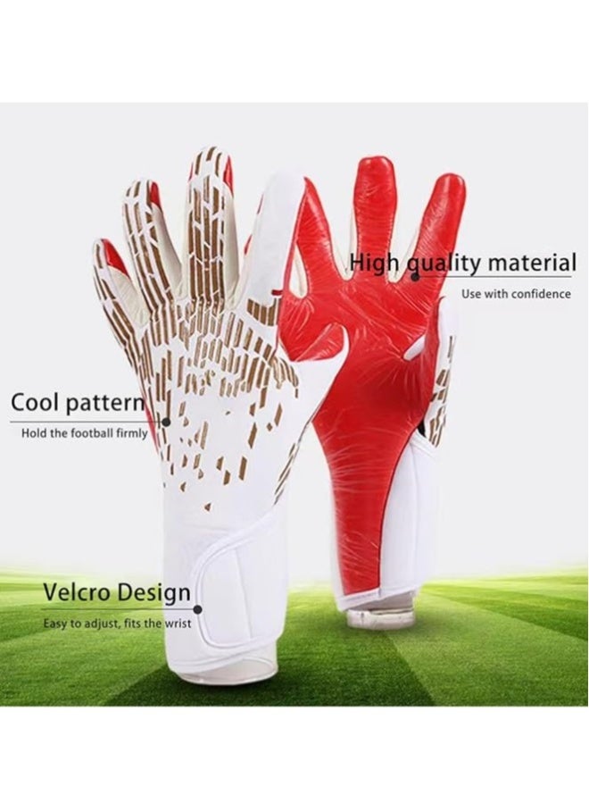 Generic Football goalkeeper gloves, breathable football goalkeeper gloves for children and adolescents, special for football goalkeeper sports training games - Image 2