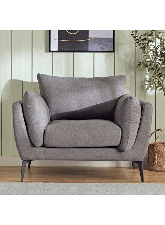 Home Box Lucina Fabric Armchair Sofa 92 x 86 x 115 cm - Image 2