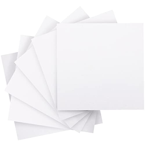 IOOLEEM Pre-Cut Craft Felt Squares - 108pcs, 4"x4" (10 cm x 10 cm), White Felt Fabric Sheets for Sewing & Crafts - Image 1