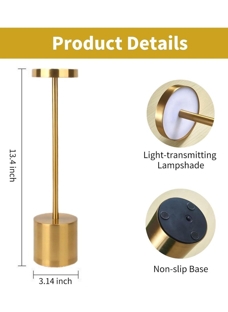 Rechargeable Battery Powered Cordless Table Lamp