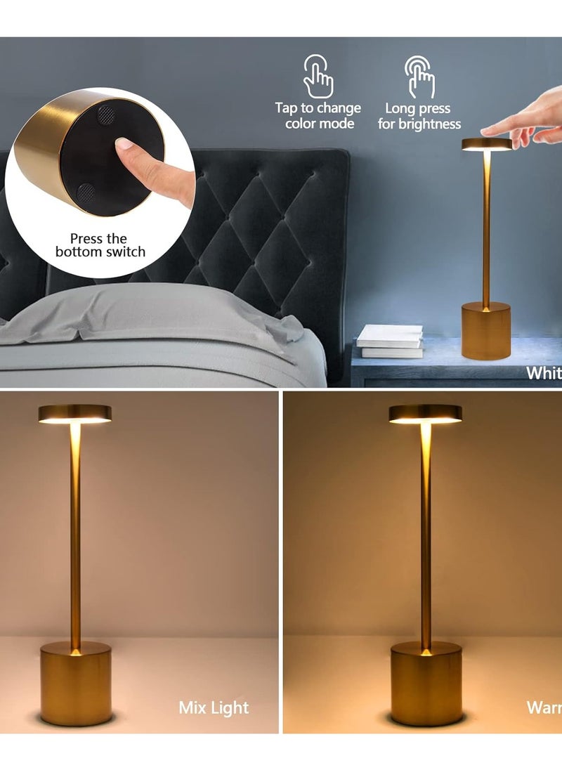Rechargeable Battery Powered Cordless Table Lamp