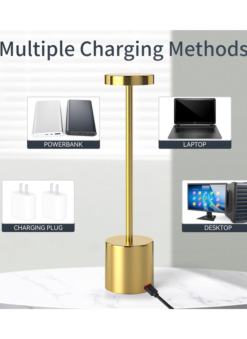 Rechargeable Battery Powered Cordless Table Lamp