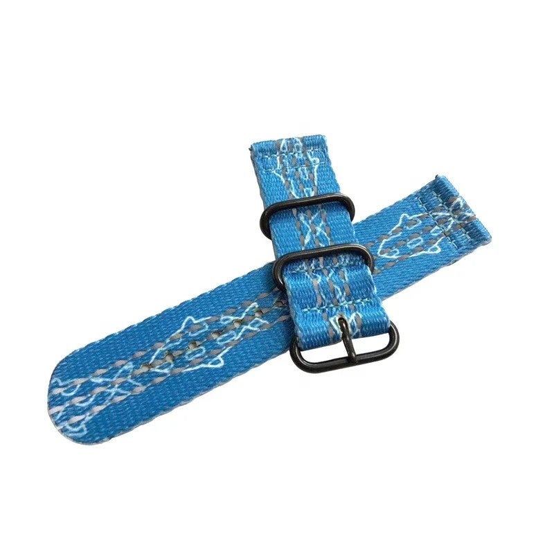 Bluejw High-Quality Durable Light-Reflecting Nylon Watch Strap Band - Safety Replacement for Sports, Outdoor & Fashion Watches - Image 3