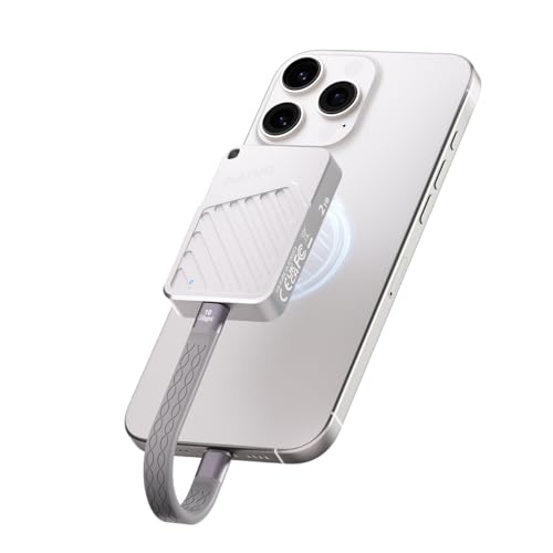 MAIWO 2TB Magnetic Portable SSD 2050MBs USB C 32 GEN2x2 External Solid State Drive for iPhone151617MaciPadAndroidWindows Aluminum Support 4K ProRes Video Record - Image 1