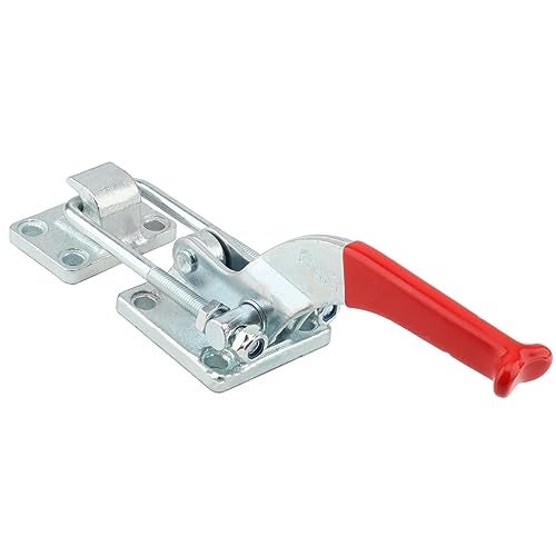 HOIGON 2 PCS 4000Lbs U-Hook Heavy Duty Latch Clamp, CH-40370 Adjustable Cast Alloy Steel Pull Action Clamp with Threaded U-Bolt and Rubberized Lever - Image 5