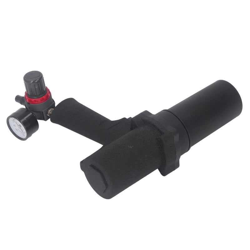 Air Power Caulk Gun Professional Pneumatic Caulking Cartridge Applicator Adjustable Speed with Pressure Gauge 310ml - Image 4