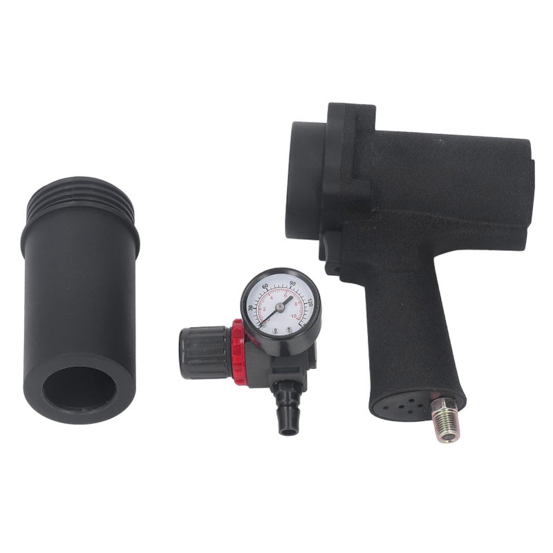 Air Power Caulk Gun Professional Pneumatic Caulking Cartridge Applicator Adjustable Speed with Pressure Gauge 310ml - Image 1
