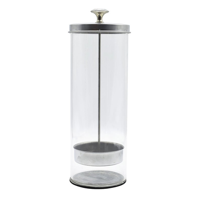 Disinfecting Sanitizer Jar Salon/ Barber Comb Glass Sanitizing Disinfectant Jars Cleaning Bottle Tool - Image 1