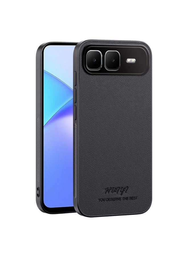 عام غطاء هاتف كامل الحبة الجلدية متوافق مع إنفينيكس سمارت 10 - Image 1