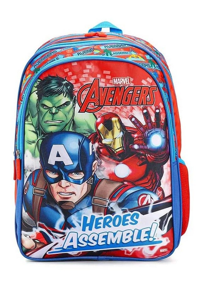 STRIDERS حقيبة ظهر سوبرهيرو أفنجرز 16 بوصة للأطفال متينة - Image 1