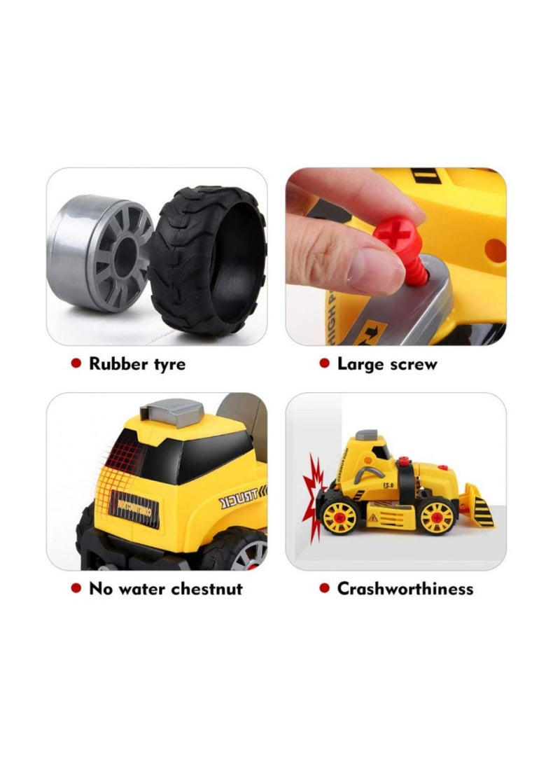 إيونتو مجموعة ألعاب البناء والهندسة الجذعية لألعاب السيارات والشاحنات التي يمكنك صنعها بنفسك - Image 4