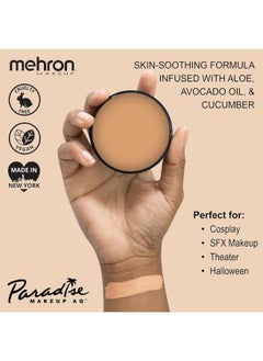 mehron Mehron Makeup Paradise Makeup AQ Pro Size | Stage & Screen, Face & Body Painting, Special FX, Beauty, Cosplay, and Halloween | Water Activated Face Paint & Body Paint 1.4 oz (40 g) (Felou)  - Image 2