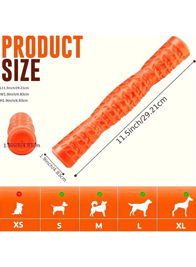 عظم كلب صلب مقاوم للمضغ من المطاط الحراري المتين بألوان عشوائية - Image 3