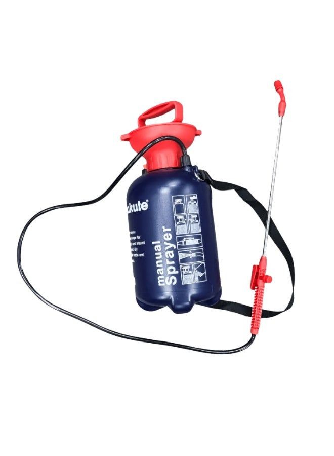 ماكيوت رشاش ضغط للحدائق سعة 5 لتر و20 لترًا مع فوهة قابلة للتعديل ومقبض مريح وحزام كتف للري والتنظيف ومكافحة الآفات MKMS1005 MKMS1220 - Image 1