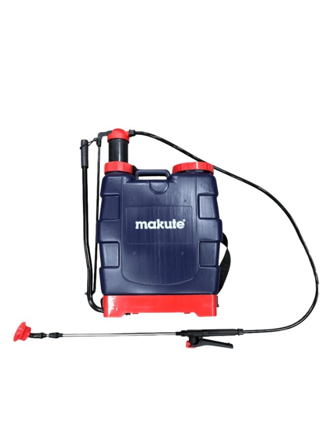 ماكيوت رشاش ضغط للحدائق سعة 5 لتر و20 لترًا مع فوهة قابلة للتعديل ومقبض مريح وحزام كتف للري والتنظيف ومكافحة الآفات MKMS1005 MKMS1220 - Image 3