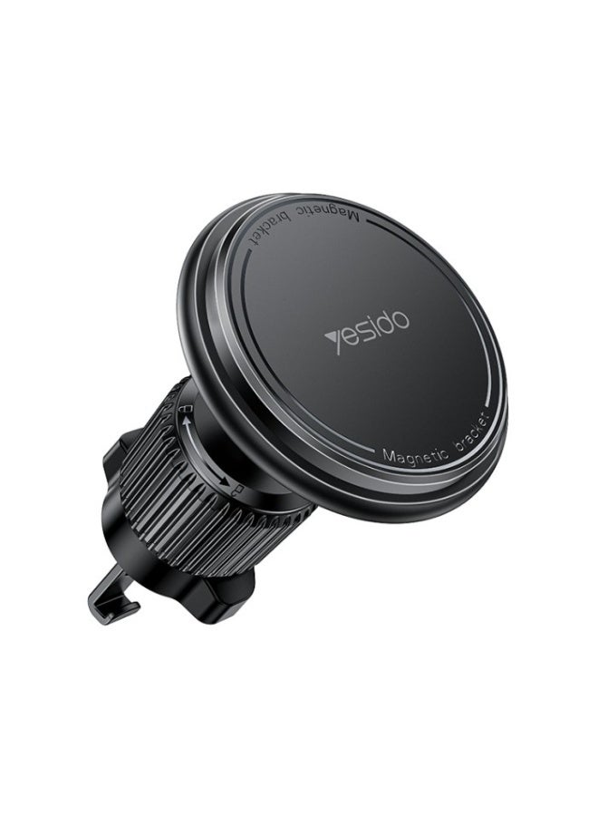 YESIDO C252 Magnetic Car Phone Holder - Barb Lock - 360° Rotation - Strong Magnetic Suction for Air Vent - Image 1