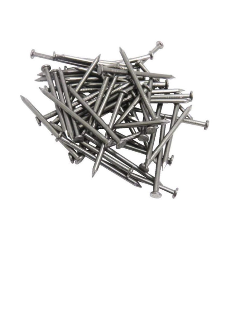 High Strength Round Head Nails For Carpentry Hardware Electrical Etc (75, 1 1/2 inch) - Image 1