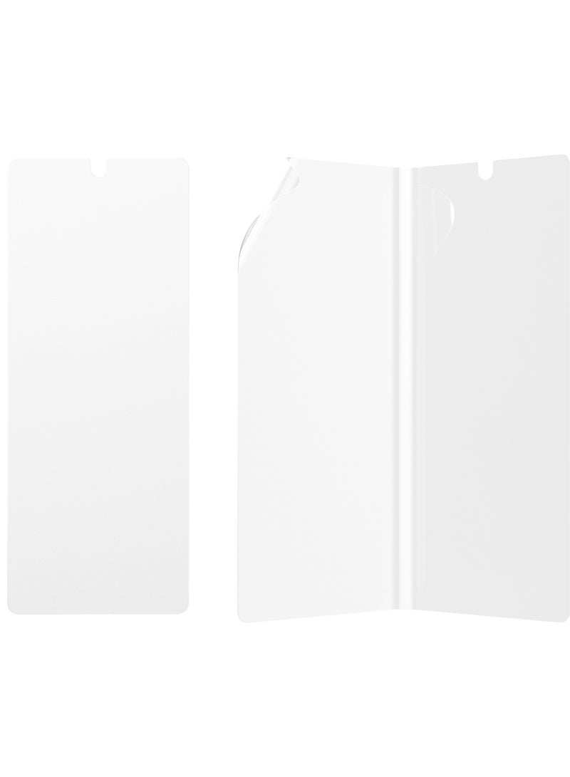 PanzerGlass بانزر جلاس® واقي شاشة سامسونج جالاكسي Z فولد 6 | الزجاج المقسى والفيلم - Image 4