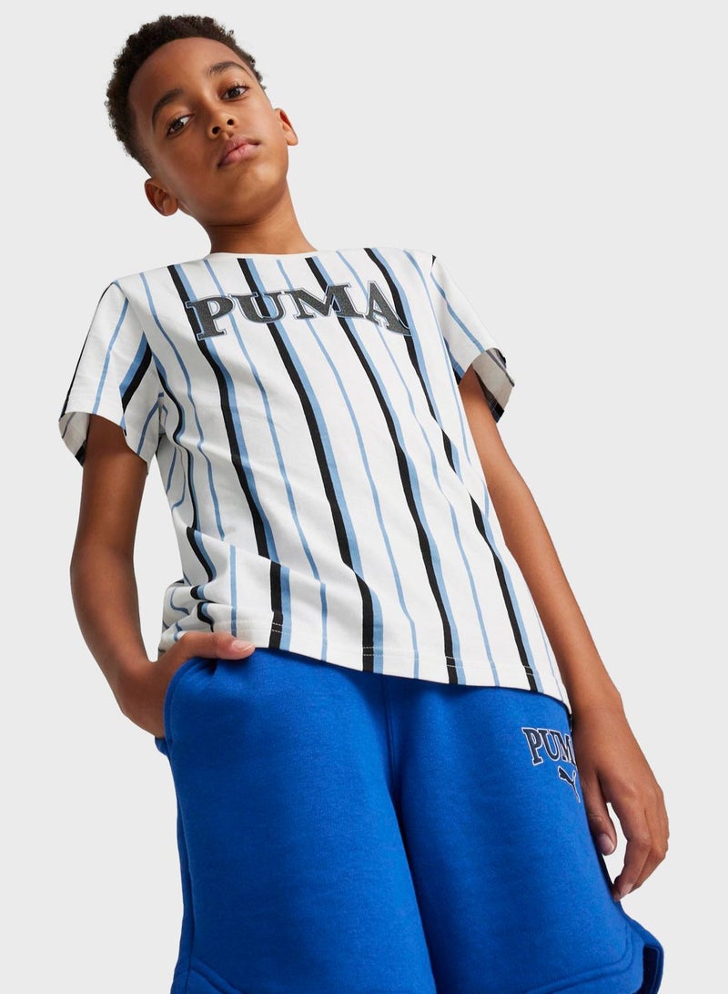 بوما تيشيرت سمر سكواد للأطفال - Image 1