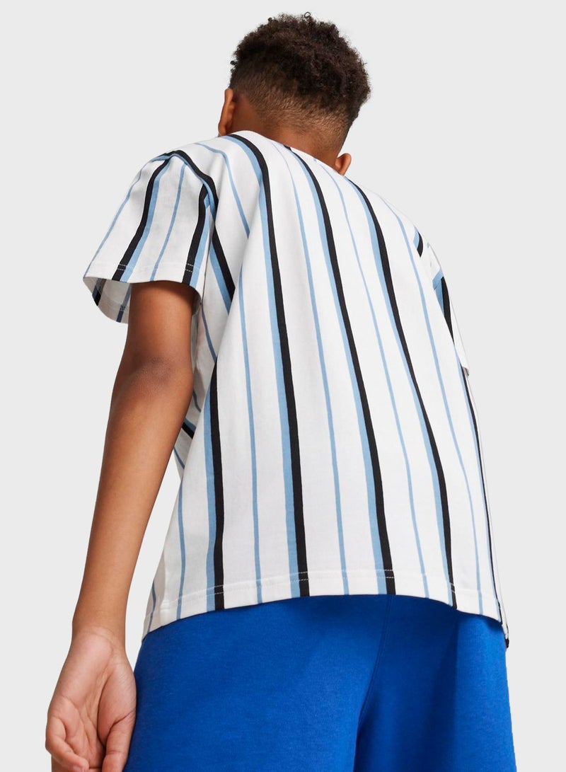 بوما تيشيرت سمر سكواد للأطفال - Image 2