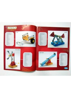 Nabhya nabhya junior techno - engineering toy kit - educational toy - building blocks and models construction set (age 5 to 12)- Multi color  - Image 3