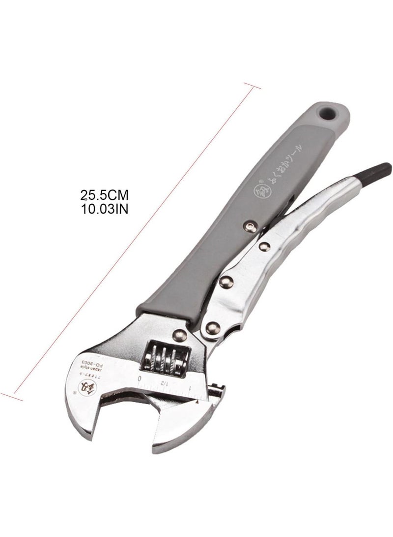 GGOOT Adjustable Wrench Spanner Carbon Steel Mechanical Workshop Hand Repair Tools Car Bicycles Hardware Wrench  - Image 3
