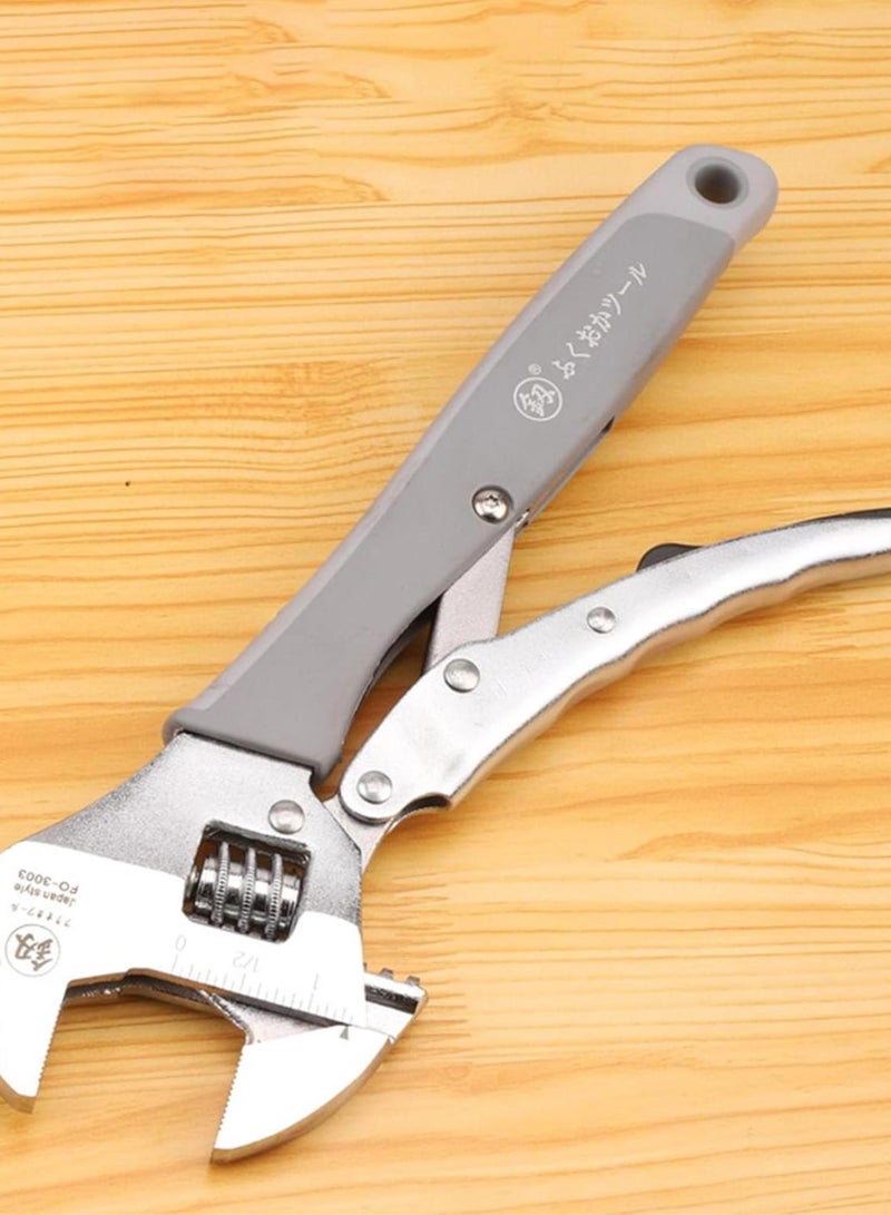 GGOOT Adjustable Wrench Spanner Carbon Steel Mechanical Workshop Hand Repair Tools Car Bicycles Hardware Wrench  - Image 5