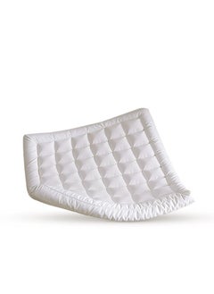CottonX Luxury hotel mattress pad, 20 cm high, 140 x 200 cm 