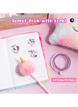 Unicorn Girls Gift Set - Valentine's Day,Birthday Gifts, Ramadan Gift Boxes, Back to School Gifts, Graduation Gifts and Toy Gift Sets for Girls Ages 4 to 18 - view 3
